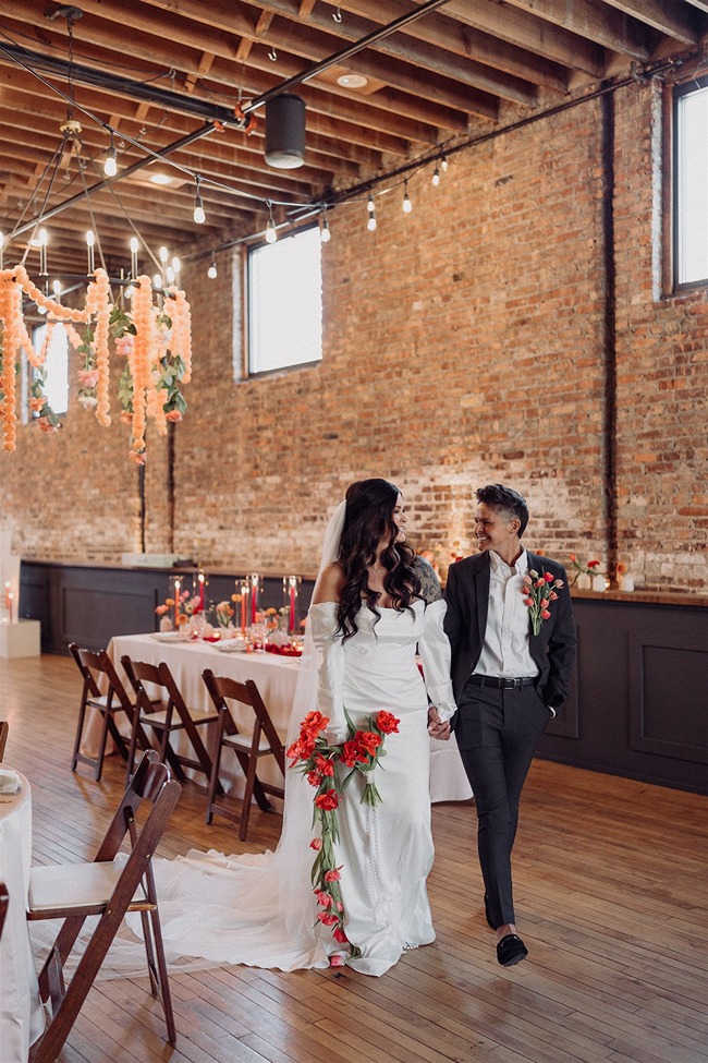 a couple at one of the wedding venues in lake geneva